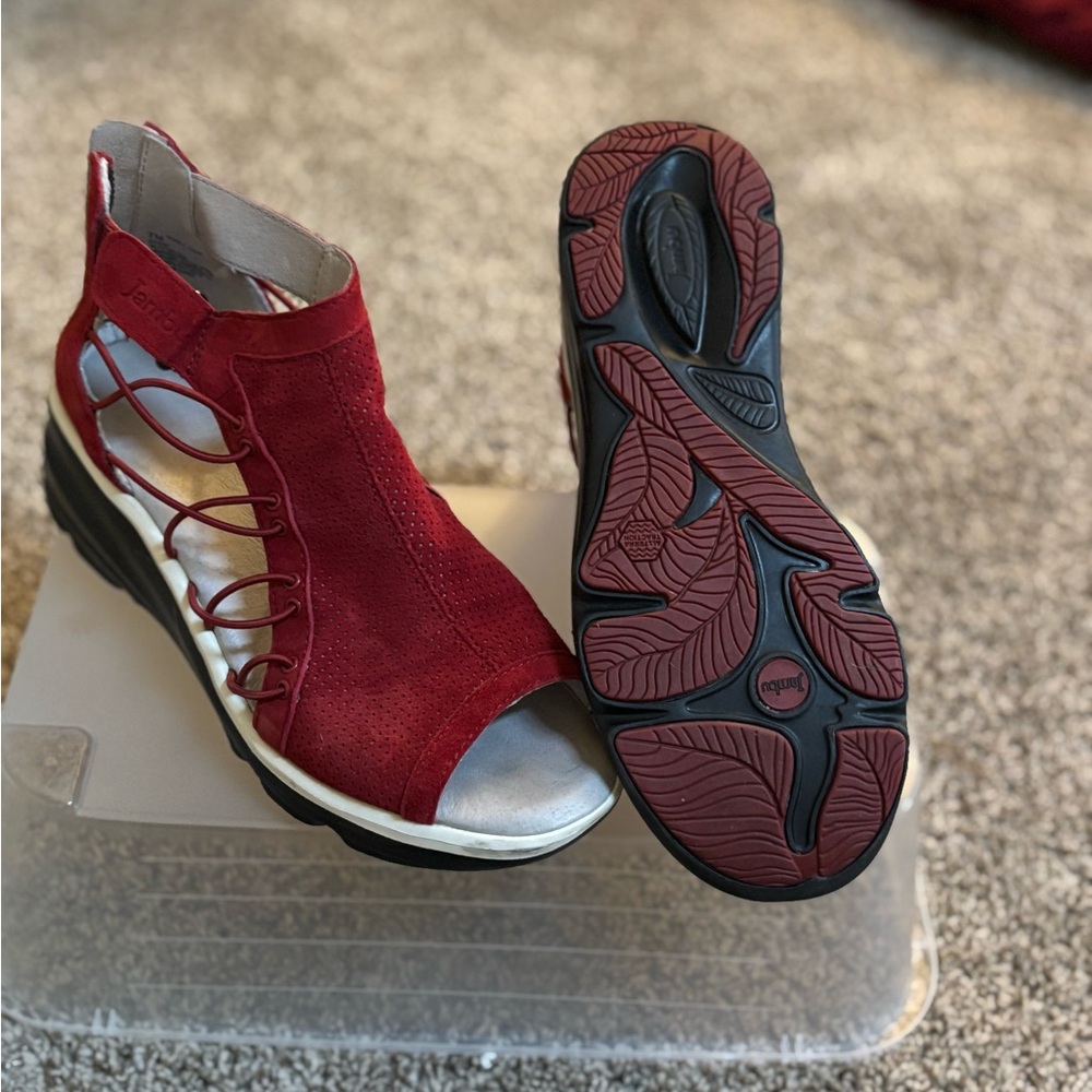 Red Women's Sandals by Remonte